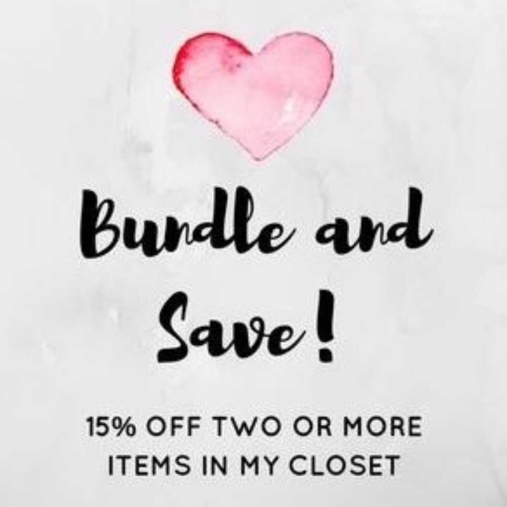 **Bundle** 15% off 2 or more items